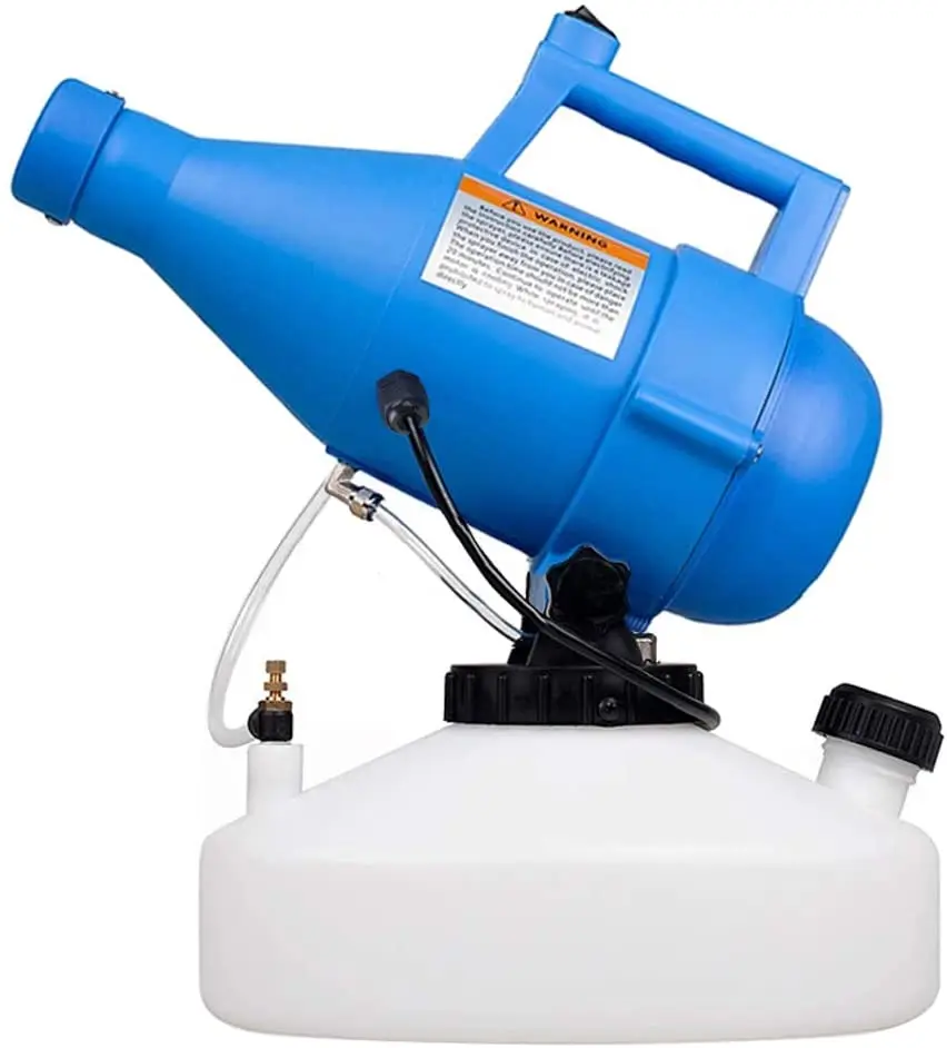110/220v Electric Ulv Fogger Ultra Low Capacity Cold Fogging Portable Spray 4.5l Atomizer Sprayer Nebulizer Disinfection Machine
110/220v Electric Ulv Fogger Ultra Low Capacity Cold Fogging Portable Spray 4.5l Atomizer Sprayer Nebulizer Disinfection Machine