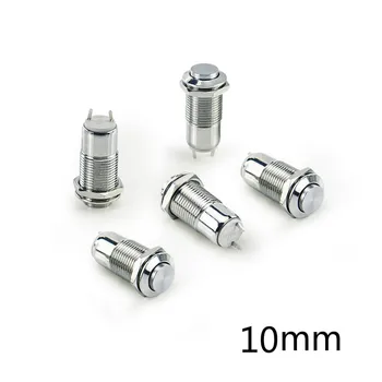 1pc 10MM 2pin Panel Hole Metal Button Switch Latching Power Push Button High Head Self Locking/ Reset soldering IP67 1NO
1pc 10MM 2pin Panel Hole Metal Button Switch Latching Power Push Button High Head Self Locking/ Reset soldering IP67 1NO