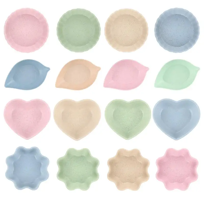 1PC Wheat Straw Circular Shaped Small Plate Food Snack Dish Bowl Sauce Plate Seasoning Dish Snack Small Plate Kitchen Supplies
1PC Wheat Straw Circular Shaped Small Plate Food Snack Dish Bowl Sauce Plate Seasoning Dish Snack Small Plate Kitchen Supplies