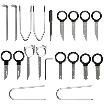20pcs/Set Professional Car Audio Radio Stereo Unit Removal Key Tool Kit with Storage Bag For Mercedes Benz For Peugeot For BMW
20pcs/Set Professional Car Audio Radio Stereo Unit Removal Key Tool Kit with Storage Bag For Mercedes Benz For Peugeot For BMW