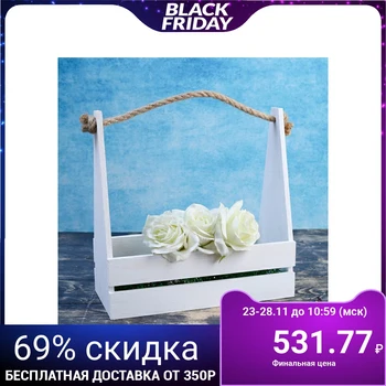 Kashpo wooden "tayozhny", two-rack, handle rope, white brush give a beautiful 4497967
Kashpo wooden "tayozhny", two-rack, handle rope, white brush give a beautiful 4497967