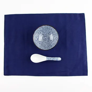 Japanese Style Navy Solid Color Flax Napkins Placemats Insulation Mat Photo Shoot Background Table Decoration
Japanese Style Navy Solid Color Flax Napkins Placemats Insulation Mat Photo Shoot Background Table Decoration
