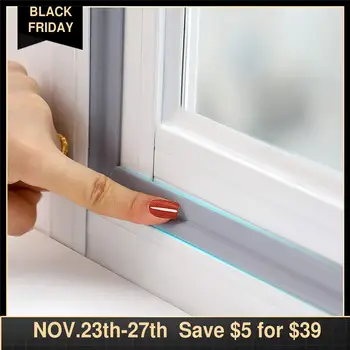 Soundproof Slides Window Seal Strip Self-adhisive Cuttable Door Draft Stopper Weatherproofing Stripping Nylon Cloth Foam
Soundproof Slides Window Seal Strip Self-adhisive Cuttable Door Draft Stopper Weatherproofing Stripping Nylon Cloth Foam