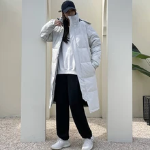 Long Hooded Detachable Dack Letter Windproof Waterproof and Cold Proof Down Jacket 90% White Duck Down Quality Down
Long Hooded Detachable Dack Letter Windproof Waterproof and Cold Proof Down Jacket 90% White Duck Down Quality Down