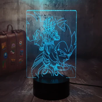 Cool Saiyan Son Goku Dragon Ball Z Kakarotto Vegeta 3D LED Night Light Anime Action Figures Table Party Lamp Home Decor Kid Toy 
Cool Saiyan Son Goku Dragon Ball Z Kakarotto Vegeta 3D LED Night Light Anime Action Figures Table Party Lamp Home Decor Kid Toy
