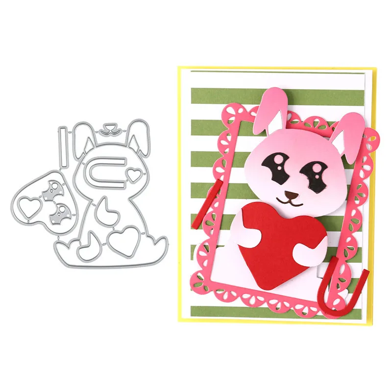 Eastshape Cute Rabbit Dies Heart Animal Metal Cutting Dies New 2019 for Card Making Craft Dies Scrapbooking Embossing Stencil
Eastshape Cute Rabbit Dies Heart Animal Metal Cutting Dies New 2019 for Card Making Craft Dies Scrapbooking Embossing Stencil