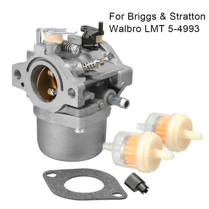 Auto Carburetor for Briggs & Stratton Walbro LMT 5-4993 with Mounting Gasket Filter Fuel Supply System Parts Carburetor
Auto Carburetor for Briggs & Stratton Walbro LMT 5-4993 with Mounting Gasket Filter Fuel Supply System Parts Carburetor