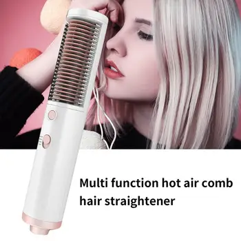 Multifunctional Hot Air Combs Hair Straightener Hair Combs Hair Curler Straight Hair Comb Hair Dryer 
Multifunctional Hot Air Combs Hair Straightener Hair Combs Hair Curler Straight Hair Comb Hair Dryer