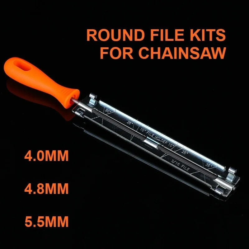 Round file kits 4.0mm 4.8mm 5.5mm for chainsaw is available
Round file kits 4.0mm 4.8mm 5.5mm for chainsaw is available