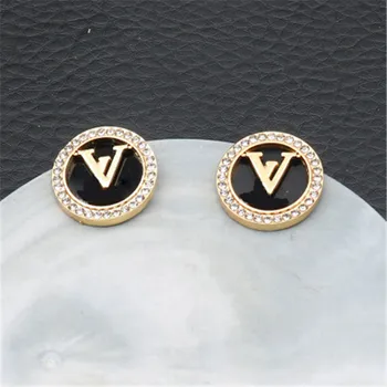 Exquisite Round Hollow Letter Inlay Rhinestone Elegant Drop Earrings Female Party Prom Fashion Personality Jewelry
Exquisite Round Hollow Letter Inlay Rhinestone Elegant Drop Earrings Female Party Prom Fashion Personality Jewelry