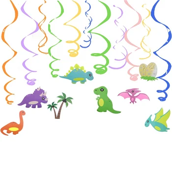 LAPHIL Dinosaur Party Decor Hanging Swirls Kids Birthday Party Decorations Baby Shower Favors Jungle Safari Party Supplies
LAPHIL Dinosaur Party Decor Hanging Swirls Kids Birthday Party Decorations Baby Shower Favors Jungle Safari Party Supplies