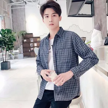 Quality Brand Men Casual Shirts Tops Autumn Winter New Men's Cotton Plaid Shirt Comfortable Long Sleeve Shirt Male
Quality Brand Men Casual Shirts Tops Autumn Winter New Men's Cotton Plaid Shirt Comfortable Long Sleeve Shirt Male