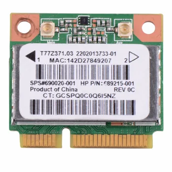 New Hot Notebook Network Cards Wireless WiFi Card RT3290 690020-001 Fit For HP Pavilion Sleekbook Laptop Network Cards
New Hot Notebook Network Cards Wireless WiFi Card RT3290 690020-001 Fit For HP Pavilion Sleekbook Laptop Network Cards