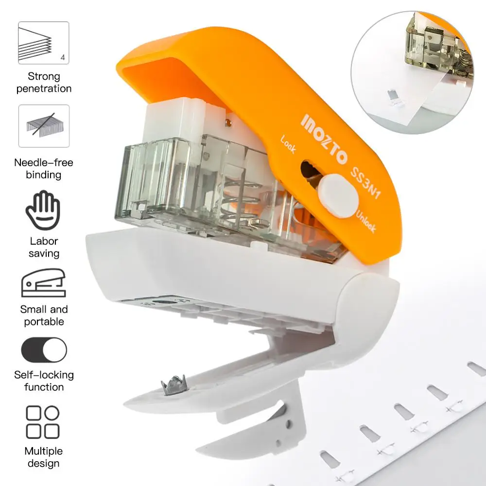 No Nails No Staples Stapling Machine Mini Cute Book Stapleless Stapler Paper Stapling Stapler Without Staple Stapler Free
No Nails No Staples Stapling Machine Mini Cute Book Stapleless Stapler Paper Stapling Stapler Without Staple Stapler Free