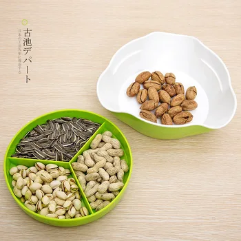 Nishiki Dry Fruits Accept Disc Snacks Accept Box Bring Cover Fresh Box Three Mesh Division Originality Storage Seal Up Pot
Nishiki Dry Fruits Accept Disc Snacks Accept Box Bring Cover Fresh Box Three Mesh Division Originality Storage Seal Up Pot