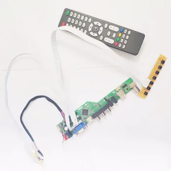 For LTN156AT32-T01/W01/W02 1366*768 TV56 display controller drive card WLED LVDS 40Pin 15.6" HDMI VGA USB AV RF laptop panel Kit
For LTN156AT32-T01/W01/W02 1366*768 TV56 display controller drive card WLED LVDS 40Pin 15.6" HDMI VGA USB AV RF laptop panel Kit