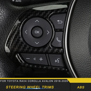 For Toyota Rav4 XA50 Corolla E210 Avalon XX50 2018-2020 Car Steering Wheel Button Decors Cover Trim Sticker Accessories
For Toyota Rav4 XA50 Corolla E210 Avalon XX50 2018-2020 Car Steering Wheel Button Decors Cover Trim Sticker Accessories