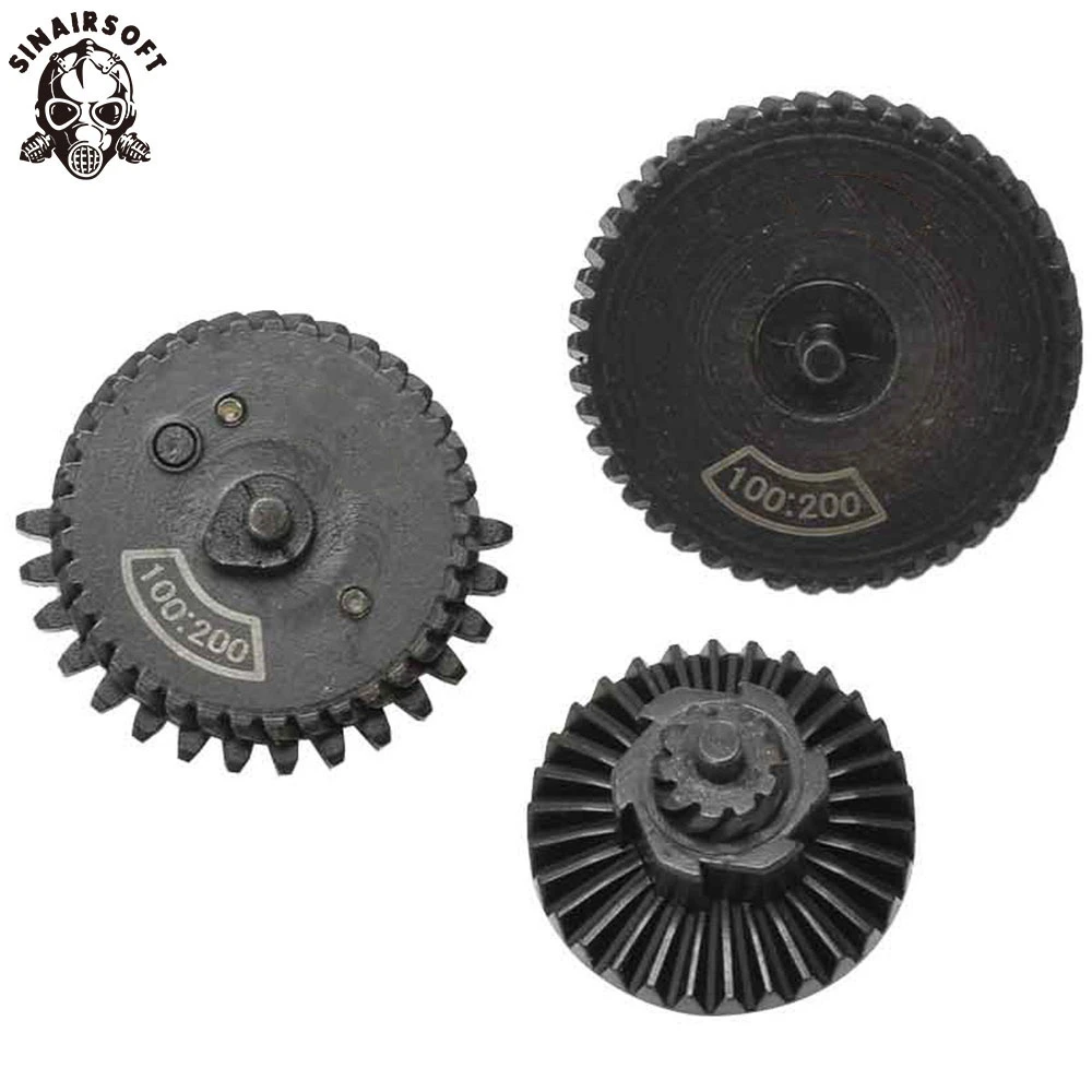 SINAIRSOFT 100:200 Reinforcement Helical Super Torque Gear Set For Ver.2/3 AEG Gearbox Hunting Paintball Accessories Target
SINAIRSOFT 100:200 Reinforcement Helical Super Torque Gear Set For Ver.2/3 AEG Gearbox Hunting Paintball Accessories Target