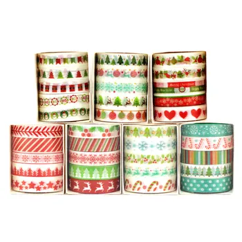 Mix 7 BOXes /lot Decorative Cute Christmas Washi Tapes Paper DIY Scrapbooking Planner Adhesive Masking Tapes Kawaii Stationery
Mix 7 BOXes /lot Decorative Cute Christmas Washi Tapes Paper DIY Scrapbooking Planner Adhesive Masking Tapes Kawaii Stationery
