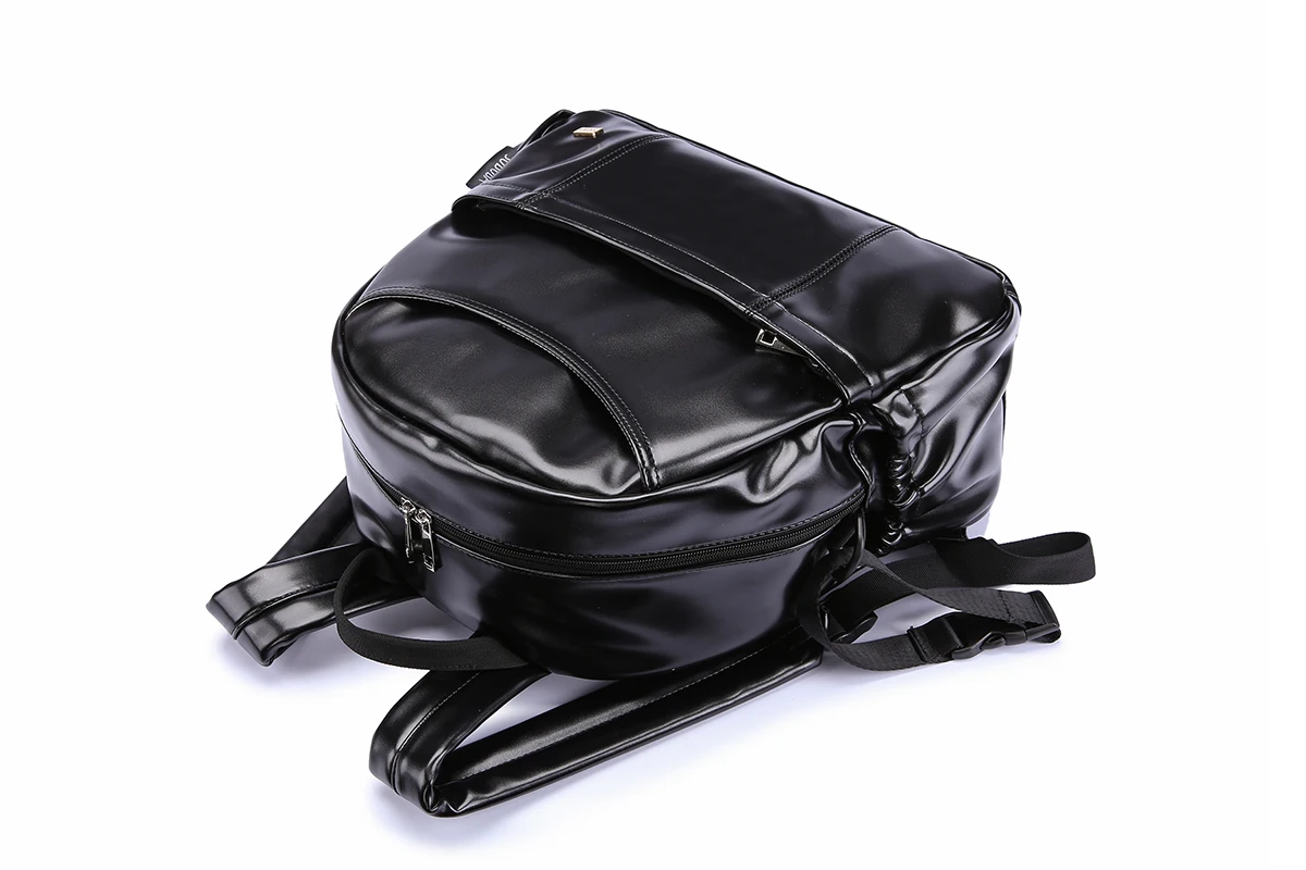 Fashion PU Black Diaper Backpack H76583fc441bc4b05aaf92ab9e1a8cc48V.jpg - Fashion PU Black Diaper Backpack