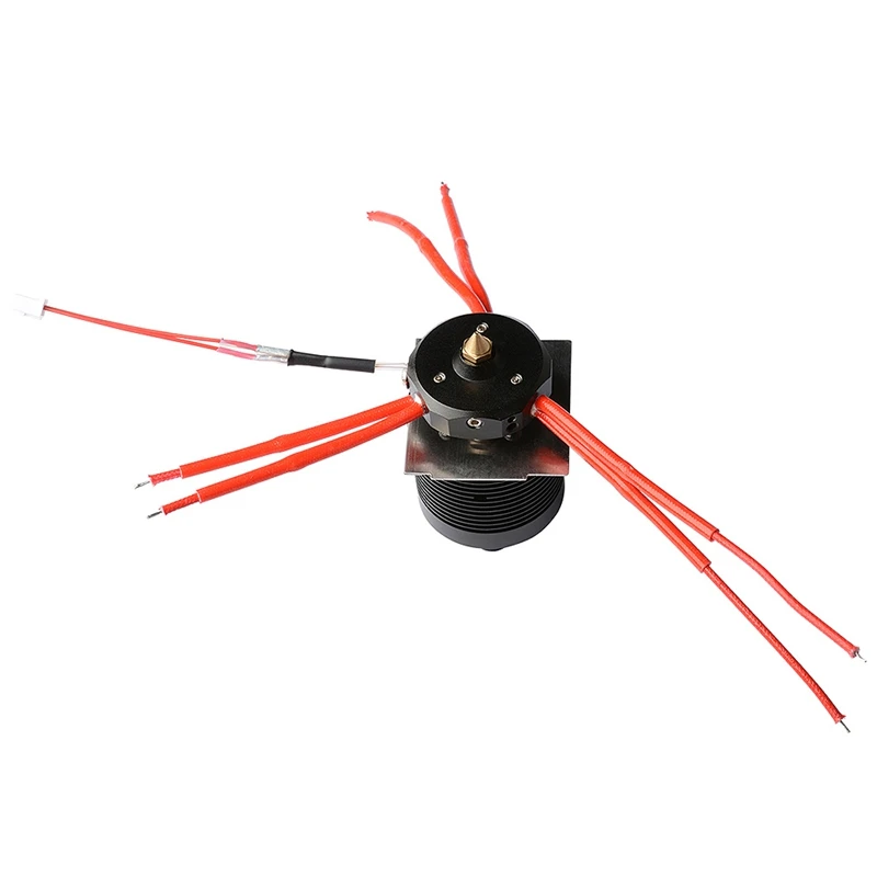3 in 1 Out Hotend Kit for A10T/A20T 3D Printer Avoid Clogging or Jamming 1.75mm Filament 0.4mm Nozzle Extruder
3 in 1 Out Hotend Kit for A10T/A20T 3D Printer Avoid Clogging or Jamming 1.75mm Filament 0.4mm Nozzle Extruder
