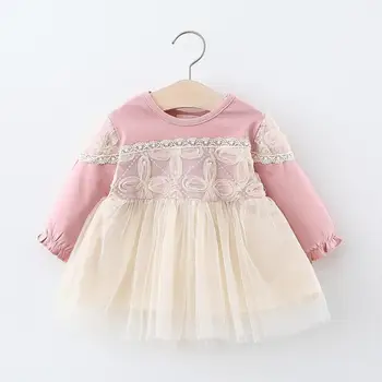 Baby Girl Dress 2020 Spring Girls Lace Long Sleeve Party Tutu Dresses Kids Dress Children Clothes Kids Clothing Wholesale
Baby Girl Dress 2020 Spring Girls Lace Long Sleeve Party Tutu Dresses Kids Dress Children Clothes Kids Clothing Wholesale