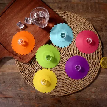 6pcs/Set Lovely Cute flower ornaments drinking Cup Lid FDA silica dust bowl lid cup sealing glass lid diameter of 10 cm
6pcs/Set Lovely Cute flower ornaments drinking Cup Lid FDA silica dust bowl lid cup sealing glass lid diameter of 10 cm
