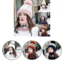 Beanie Hat Scarf Geometric patterns Autumn Winter Pompoms Ball Stretchy Hat Scarf Women Beanie Hat Cap Scarf 1 Set
Beanie Hat Scarf Geometric patterns Autumn Winter Pompoms Ball Stretchy Hat Scarf Women Beanie Hat Cap Scarf 1 Set