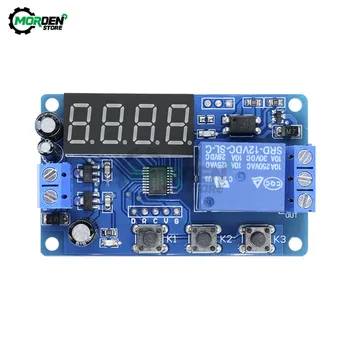 DC 12V 3-Button LED Display Digital Delay Timer Relay Control Switch Module 4-Digit Blue Board
DC 12V 3-Button LED Display Digital Delay Timer Relay Control Switch Module 4-Digit Blue Board