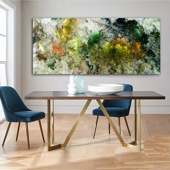 CHENFART Nordic Poster Green Landscape Oil Painting Abstract Wall Art Poster Painting Canvas Picture Wall Art For Living Room 
CHENFART Nordic Poster Green Landscape Oil Painting Abstract Wall Art Poster Painting Canvas Picture Wall Art For Living Room