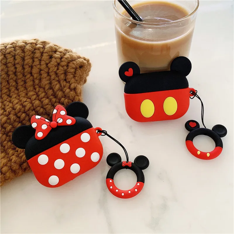 Cute Cartoon Case Mickey Minnie Earphone Cover For Apple AirPods AirPod Pro 3 Cases Soft Silicone Air Pods Anime Funda Keychain
Cute Cartoon Case Mickey Minnie Earphone Cover For Apple AirPods AirPod Pro 3 Cases Soft Silicone Air Pods Anime Funda Keychain