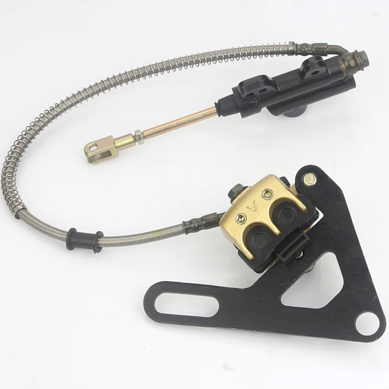 15MM Rear Hydraulic Brake Assembly Cylinder Caliper System 50CC-125CC CRF50 XR50 Dirt Pit Bike Accessories
15MM Rear Hydraulic Brake Assembly Cylinder Caliper System 50CC-125CC CRF50 XR50 Dirt Pit Bike Accessories