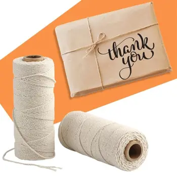 2 Strand Twisted Macrame Cord Cotton Rope for Wall Hanging DIY Knitting Crafts M6CD
2 Strand Twisted Macrame Cord Cotton Rope for Wall Hanging DIY Knitting Crafts M6CD