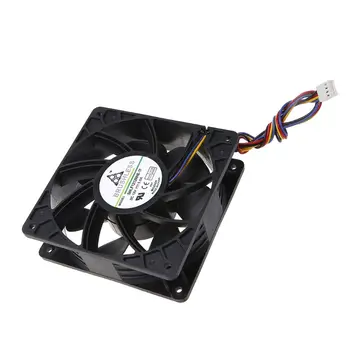 Cooling Fan 12038 12V 5A Dual Ball Bearing Brushless 4Pin Computer Server Case S7 S9 D3 L3 E9 T9 PFC1212DE
Cooling Fan 12038 12V 5A Dual Ball Bearing Brushless 4Pin Computer Server Case S7 S9 D3 L3 E9 T9 PFC1212DE
