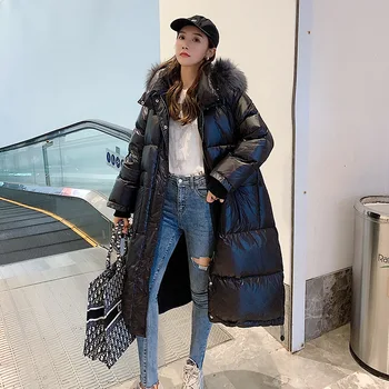 2020 New down Jacket Big Fur Collar down Jacket down Jacket Women Long below the Knee Exta-Long Thick Loose Winter Thermal Wear
2020 New down Jacket Big Fur Collar down Jacket down Jacket Women Long below the Knee Exta-Long Thick Loose Winter Thermal Wear