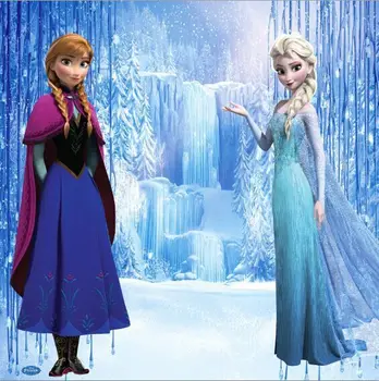 8x8FT Queen Elsa Anna Princess Iced Blue Waterfall Falls Girls Party Custom Photo Backgrounds Studio Backdrops Vinyl 2.4x2.4m 
8x8FT Queen Elsa Anna Princess Iced Blue Waterfall Falls Girls Party Custom Photo Backgrounds Studio Backdrops Vinyl 2.4x2.4m