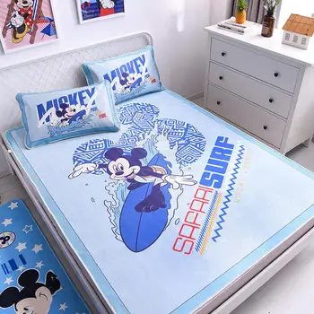 2/3 Pcs Fitted Sheet Set Disney Mickey Mouse Ice Mat Children Cartoon Cool Summer Bed Sheet Pillowcase King Full Twin Queen
2/3 Pcs Fitted Sheet Set Disney Mickey Mouse Ice Mat Children Cartoon Cool Summer Bed Sheet Pillowcase King Full Twin Queen