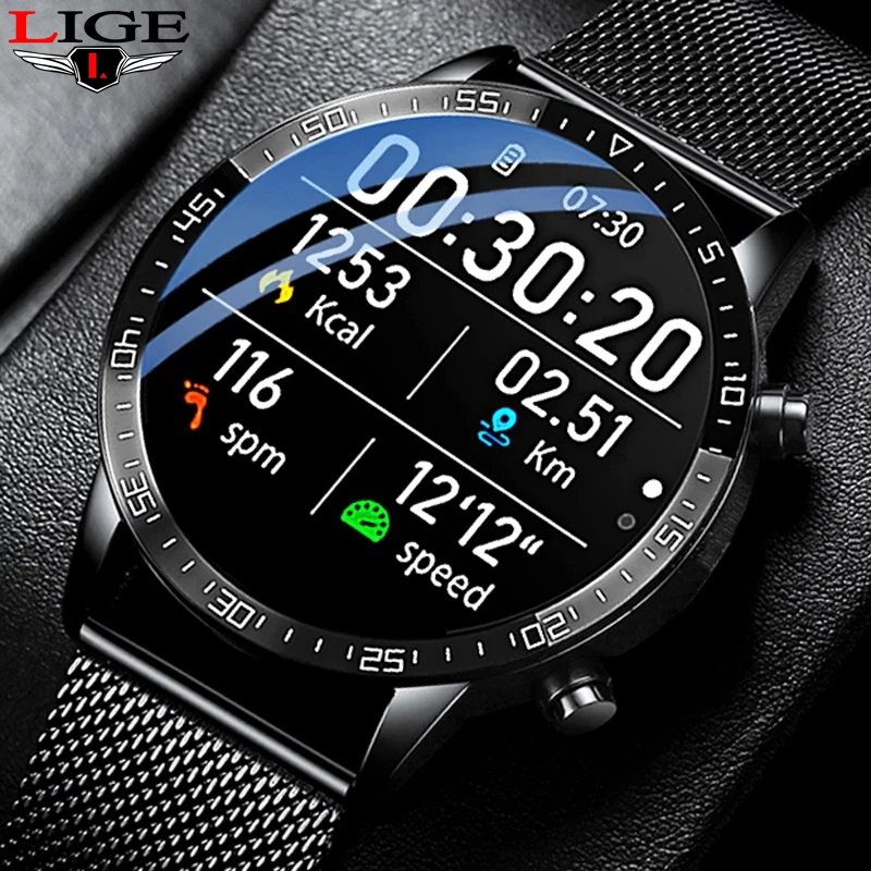 Смарт-часы LIGE мужские/женские IP68 2021 ЭКГ Android | Наручные часы