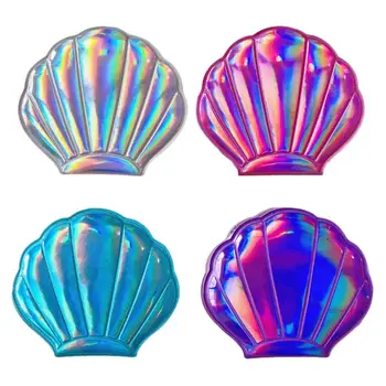 Creative Sea Shell Shaped Holographic Rainbow Colored Magnifying Compact Cosmetic Double Sided Folding Pocket Mirror Portable
Creative Sea Shell Shaped Holographic Rainbow Colored Magnifying Compact Cosmetic Double Sided Folding Pocket Mirror Portable