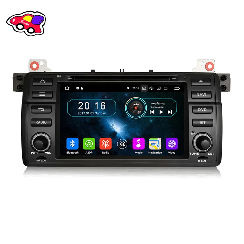 7'' Car Multimedia Player Car Radio MP5 Android 8.1 2+16G for BMW 3 Series E46 (1998-2006) with GPS Navigation
7'' Car Multimedia Player Car Radio MP5 Android 8.1 2+16G for BMW 3 Series E46 (1998-2006) with GPS Navigation