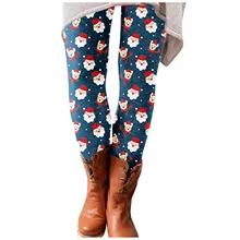 Slim Printed Long All-match Women Boot Leggings Christmas Elastic Pants Casual Pants
Slim Printed Long All-match Women Boot Leggings Christmas Elastic Pants Casual Pants