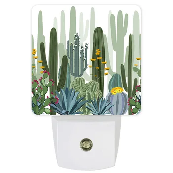 Cactus Flower Plant Cartoon LED Night Light with Sensor US Plug for Children Living Room Bedroom Lighting
Cactus Flower Plant Cartoon LED Night Light with Sensor US Plug for Children Living Room Bedroom Lighting