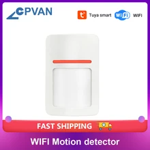 CPVan Smart Motion Detector Wireless PIR Motion Sensor Alarm Infrared Detector for Home Security System TUYA APP Control
CPVan Smart Motion Detector Wireless PIR Motion Sensor Alarm Infrared Detector for Home Security System TUYA APP Control