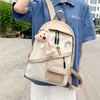 Middle School Students Bag Women Korean-Style High Harajuku Ulzzang Japanese-Style Backpack Ins Simple Mori Series
Middle School Students Bag Women Korean-Style High Harajuku Ulzzang Japanese-Style Backpack Ins Simple Mori Series