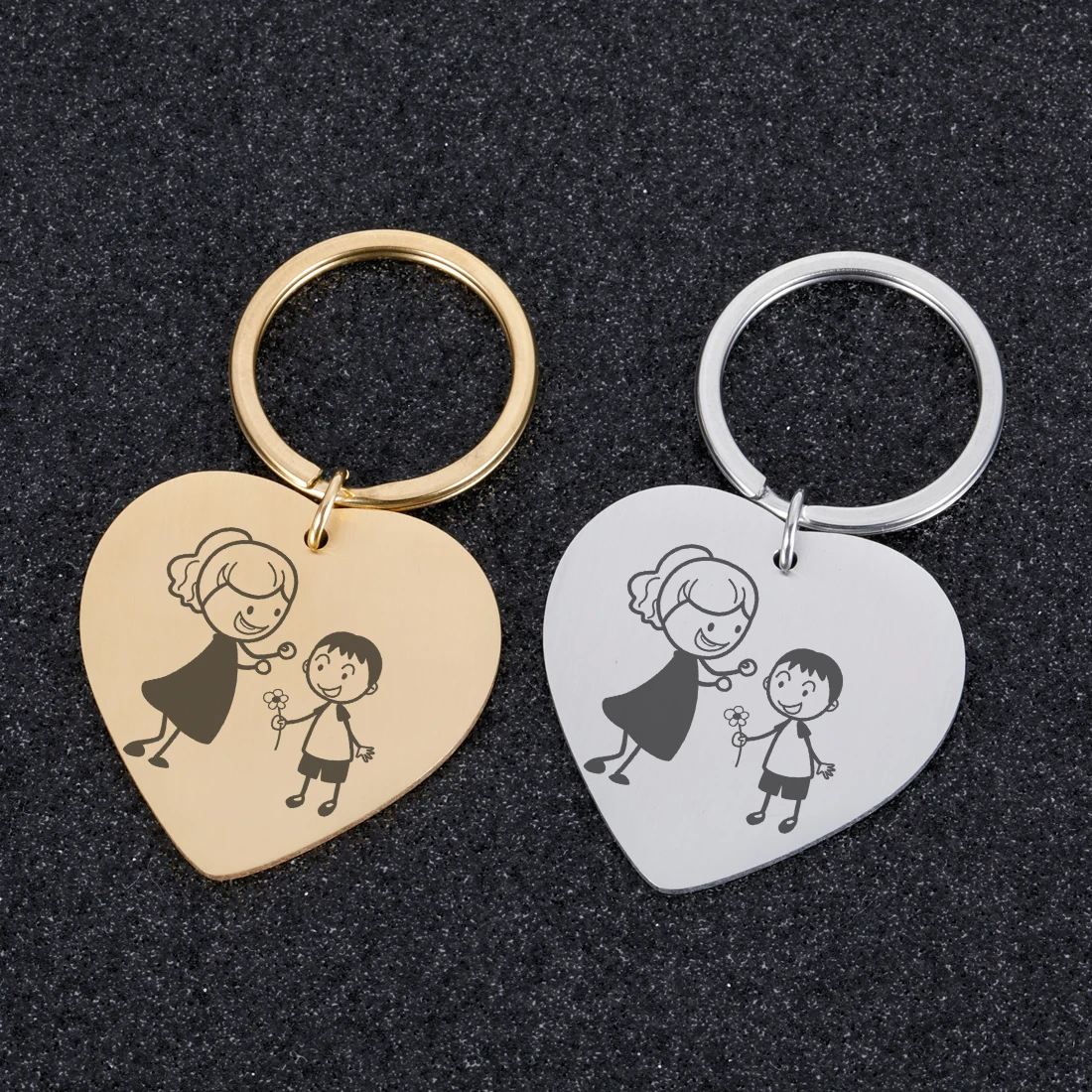 Moeders Dag Gift Sleutelhanger Voor Mom Moeder In Wet Stiefmoeder Grootmoeder Van Zoon Kids Kind Sieraden Aanwezig Verjaardag Geschenken Sleutelhangers Aliexpress
