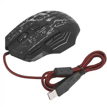 USB Wired Gaming Mouse Laptop Desktop Computer Portable E-Sports Mouse Adjustable DPI Button for Home Office Use
USB Wired Gaming Mouse Laptop Desktop Computer Portable E-Sports Mouse Adjustable DPI Button for Home Office Use
