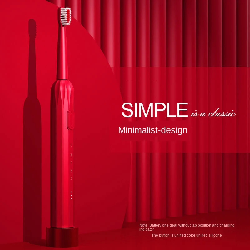 Smart Rechargeable Electric Toothbrush with Replacement Brush Heads Timer 5 Brushing Modes Waterproof Intelligent home health
Smart Rechargeable Electric Toothbrush with Replacement Brush Heads Timer 5 Brushing Modes Waterproof Intelligent home health