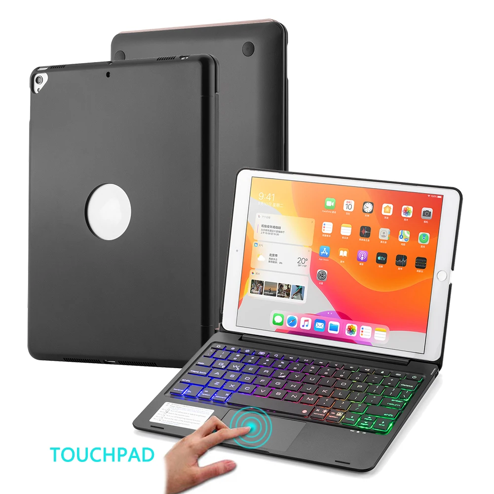 Backlit Keyboard Case for iPad 7th Generation 10.2 Inch 2019, for iPad 10.2 Case with Bluetooth Keyboard for iPad Air 3 Pro 10.5
Backlit Keyboard Case for iPad 7th Generation 10.2 Inch 2019, for iPad 10.2 Case with Bluetooth Keyboard for iPad Air 3 Pro 10.5