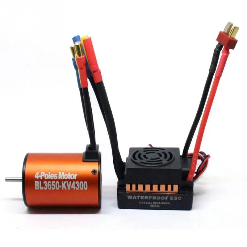 Overheat Protection For RC Truck 60A ESC Off Road Waterproof Brushless Motor Kit Speed Control Accessories Electric Durable
Overheat Protection For RC Truck 60A ESC Off Road Waterproof Brushless Motor Kit Speed Control Accessories Electric Durable