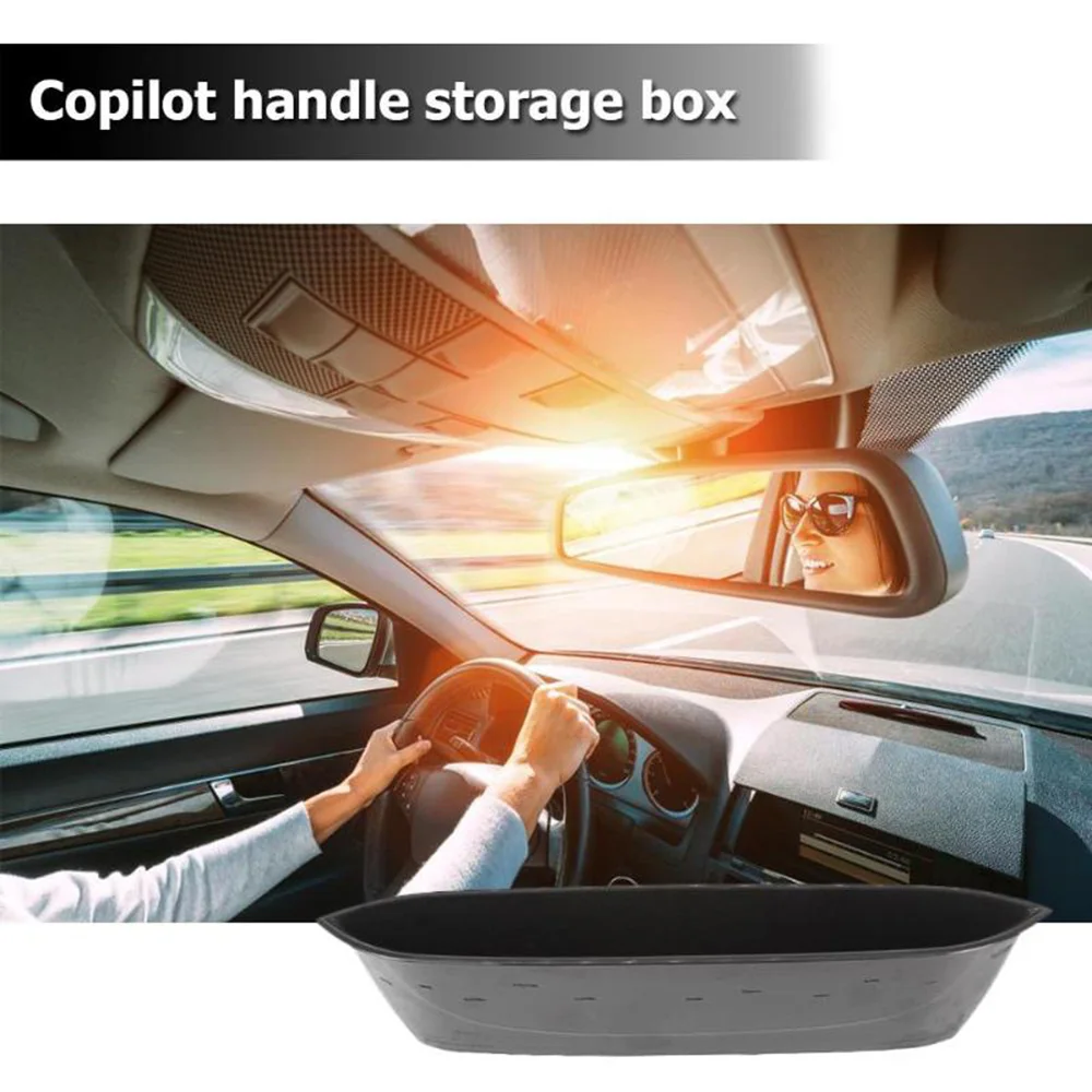 ABS Passenger Seat Storage Tray Box Organizer For Jeep Wrangler JK 2007-2017 280 * 72 * 40mm / 11.02 * 2.83 * 1.57\
ABS Passenger Seat Storage Tray Box Organizer For Jeep Wrangler JK 2007-2017 280 * 72 * 40mm / 11.02 * 2.83 * 1.57\